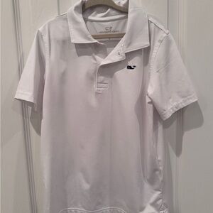 Vineyard Vines White Polo Shirt 5t